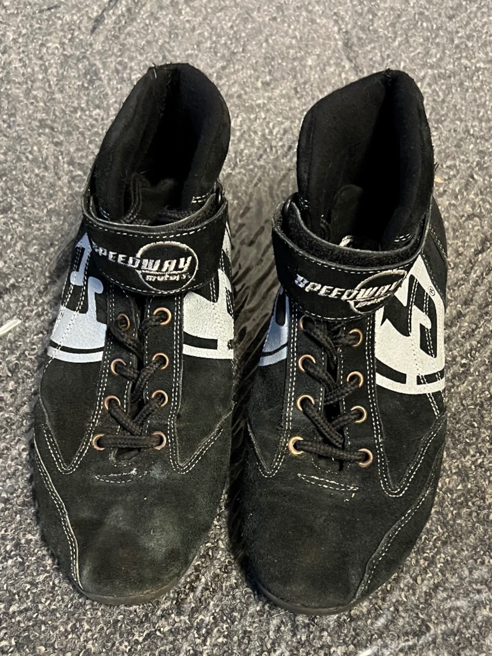 SPEEDWAY MOTORS Black Shoes
